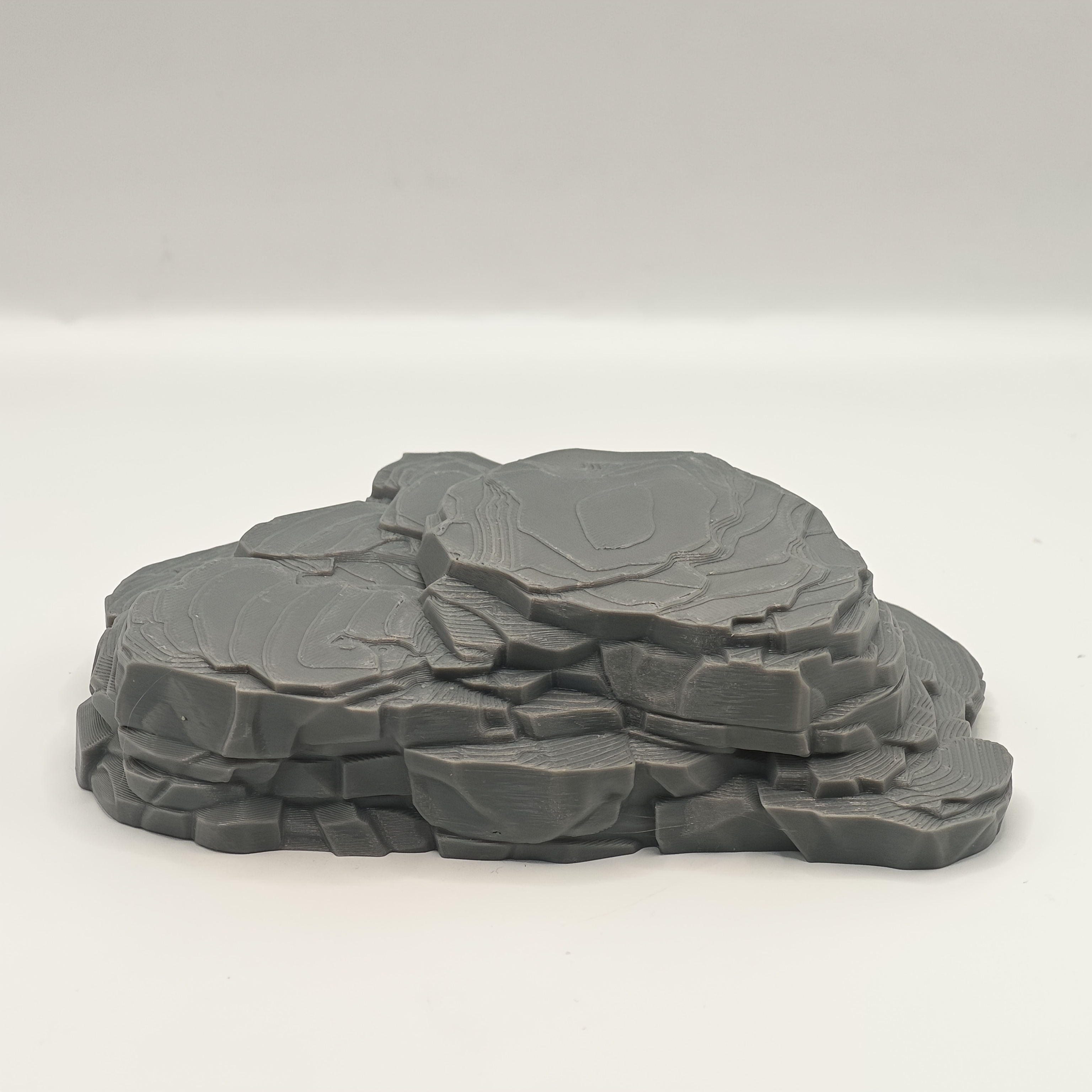 Rock Formation Platform Scene Model Kit